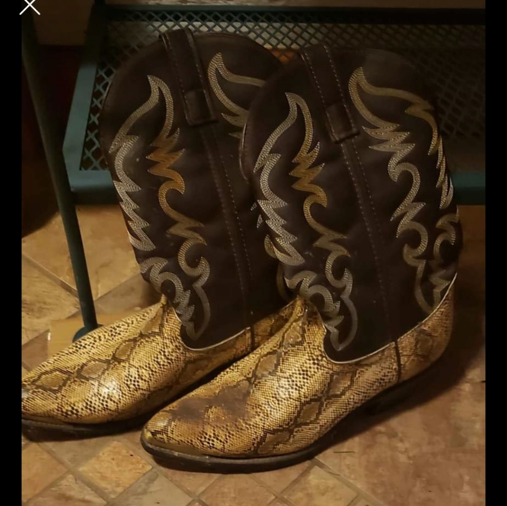 Mens Laredo Cowboy Boots
